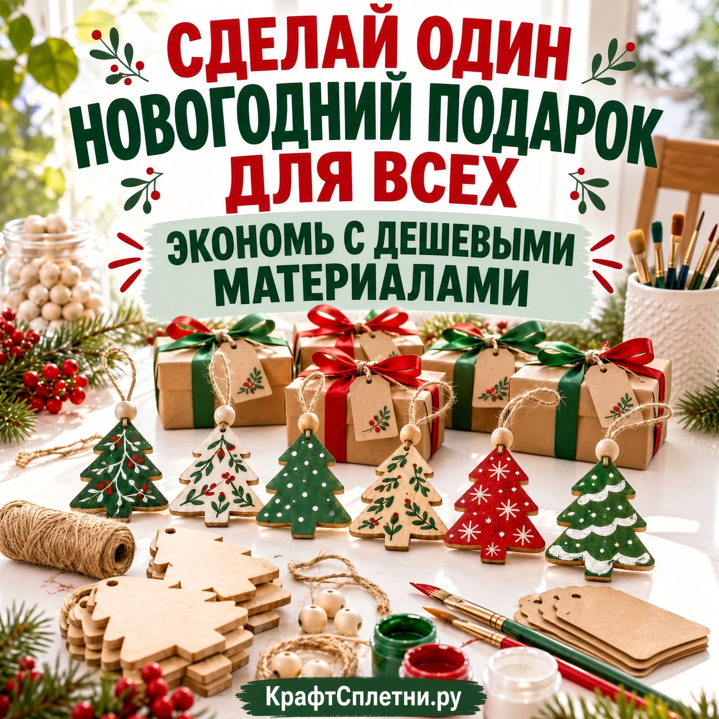Один подарок для всех: handmade оптом к Новому году
