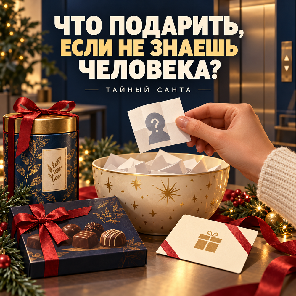 Что подарить на Тайного Санту, если вы почти не знаете человека