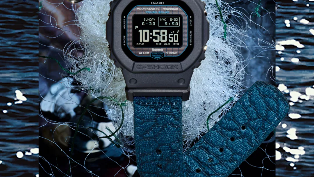 Casio G-Shock из переработанных материалов: 22 месяца без зарядки