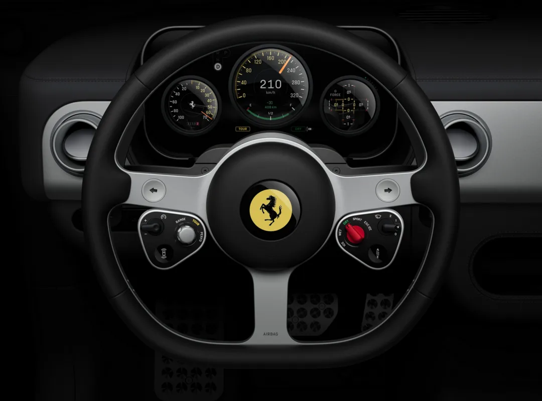 Ferrari Luce: первый электрический суперкар — подарок эпохи