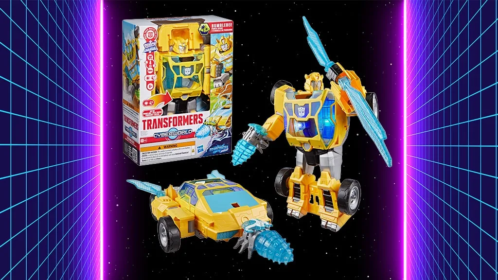 Hasbro выпустил Бамблби 28 см — подарок фанату Трансформеров