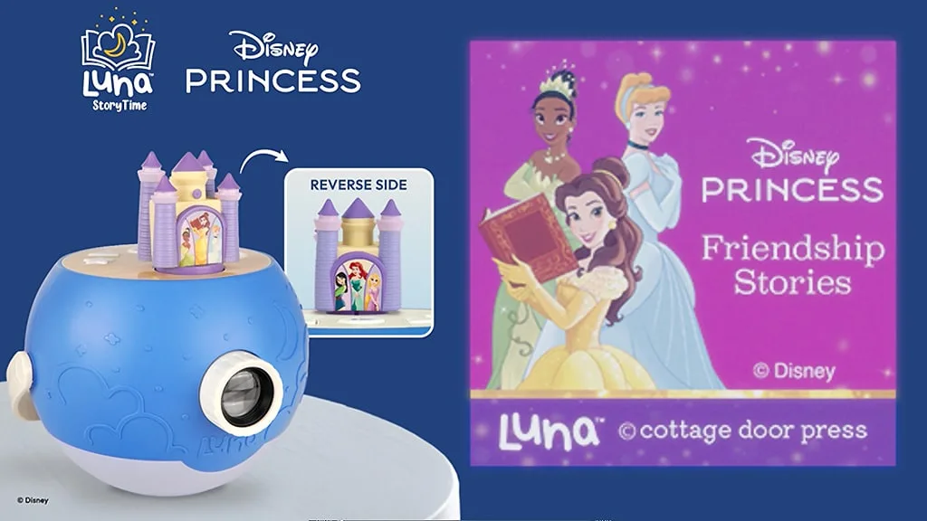 Luna выпустила проектор-фигурку с принцессами Disney — сказка на стенах
