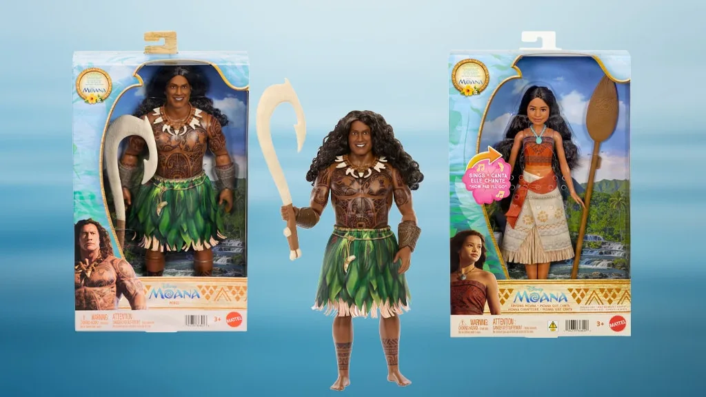 Mattel выпустила кукол из «Моаны» — подарок для юной принцессы