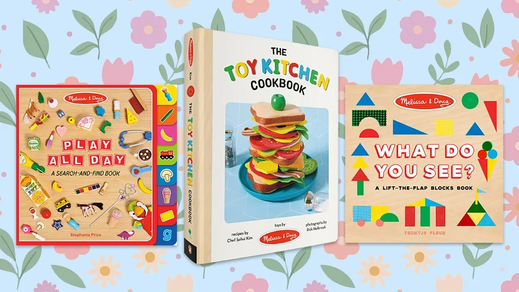 Melissa & Doug выпустила книги для малышей — читаем и играем