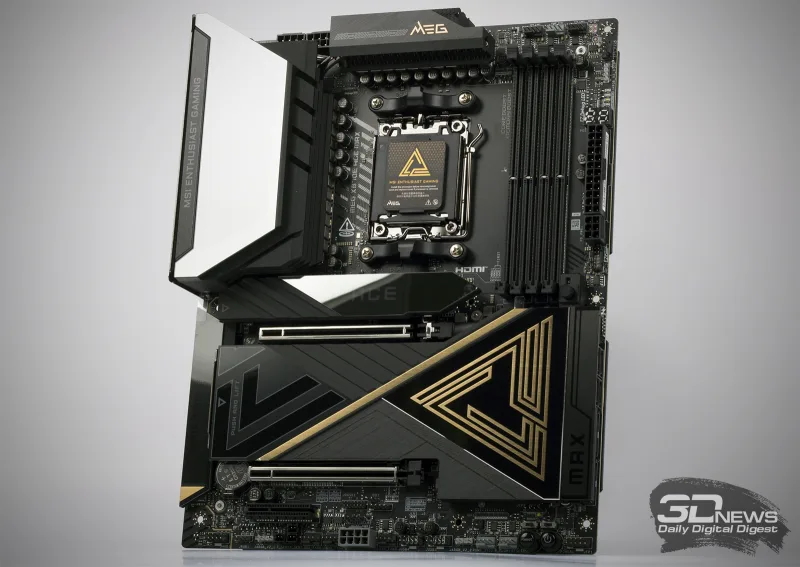 MSI MEG X870E ACE MAX — материнка мечты в подарок