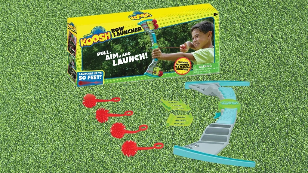PlayMonster выпустил лук Koosh — подарок юному лучнику без синяков