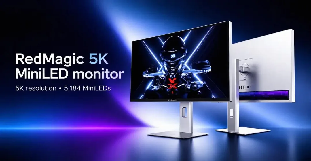 RedMagic выпустил 5K-монитор с Mini-LED — подарок мечты геймеру