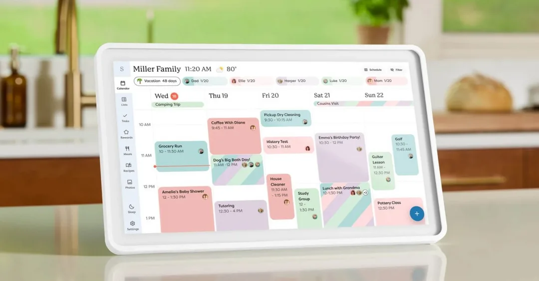 Skylight Calendar 2: умный календарь — подарок маме на День матери