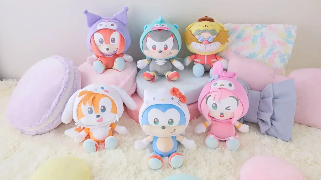 Sonic + Hello Kitty: плюш-коллаб Sega и Sanrio — подарок фанату