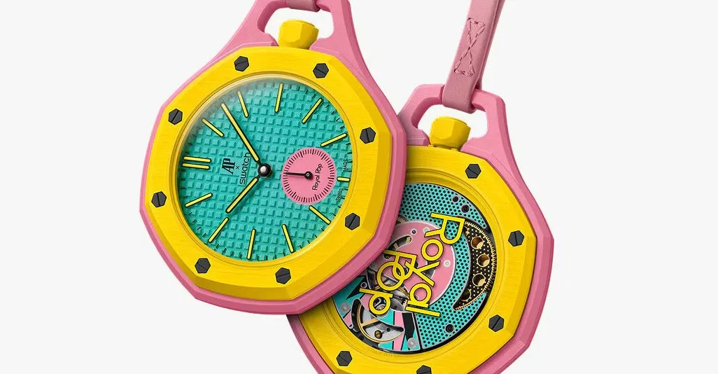 Swatch x Audemars Piguet: карманные часы за 36 000 ₽